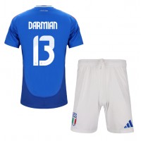 Italia Matteo Darmian #13 Fotballklær Hjemmedraktsett Barn EM 2024 Kortermet (+ korte bukser)